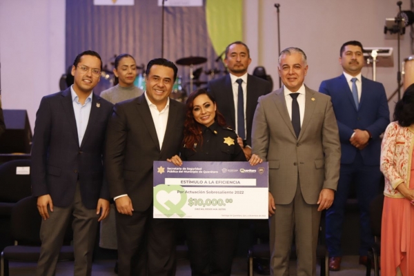 Anuncia Luis Nava aumento salarial para la policía municipal de Querétaro