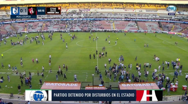 #Urgente | Se arma la campal en el estadio La Corregidora