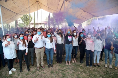 “Estamos cerca de construir un escenario ganador para las mujeres”: Polo Bárcenas.
